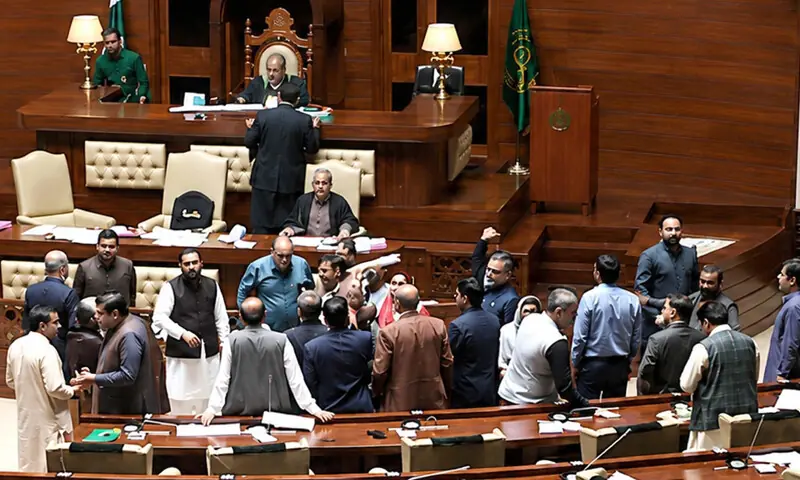 کراچی میں پانی کی قلت: سندھ اسمبلی میں اپوزیشن کا شدید احتجاج