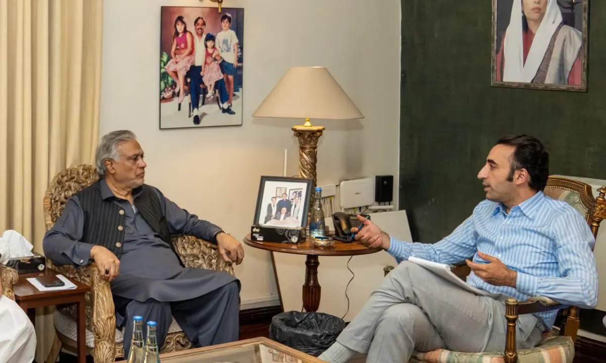 پیپلز پارٹی نے بجٹ سے قبل اسحاق ڈار سے ملاقات میں ٹیکس سے متعلق تحفظات کا اظہار کیا
