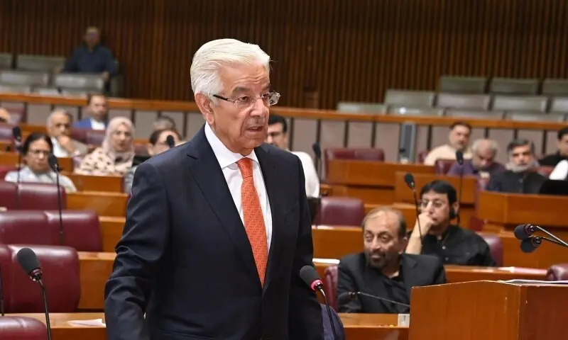 قومی اسمبلی میں خواجہ آصف کشمیریوں سے متعلق بیان پر شدید تنقید کی زد میں