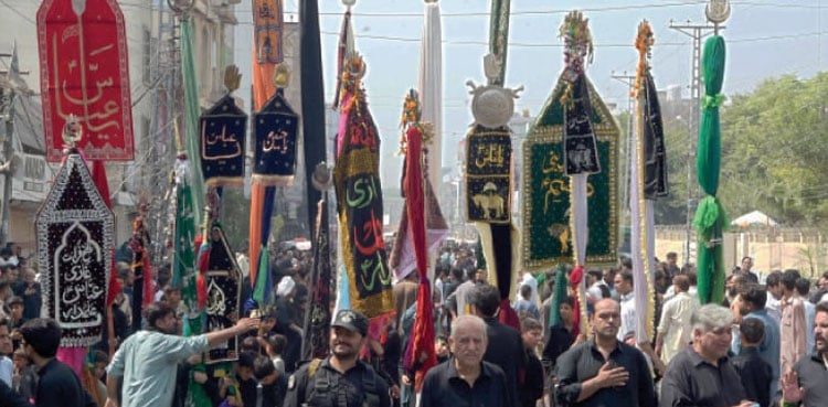پاکستان بھر میں 9 محرم کے جلوسوں کے لیے سیکیورٹی سخت کر دی گئی
