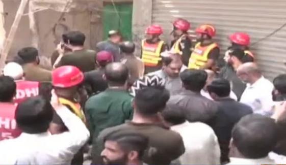 لاہور: باغبان پورہ میں چھت گرنے کا المناک واقعہ، اسکول انتظامیہ کے 5 افراد گرفتار