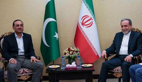 آرمی چیف جنرل سید عاصم منیر سے ایرانی وزیر خارجہ عباس عراقچی کا ٹیلیفونک رابطہ