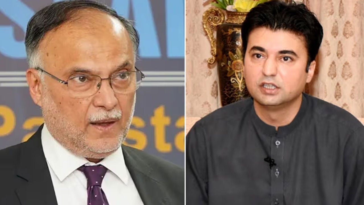 احسن اقبال پی ٹی آئی کے مراد سعید کے خلاف ہتک عزت کا مقدمہ جیت گئے