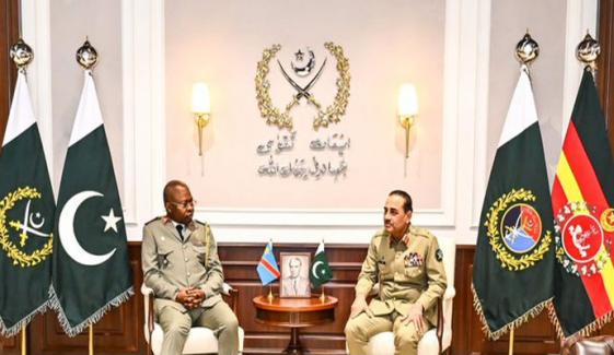 کانگو کے ڈیفنس چیف کی آرمی چیف جنرل عاصم منیر سے اہم ملاقات