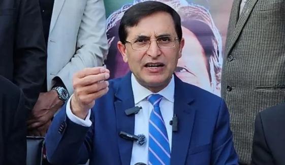 بیرسٹر گوہر: سہیل آفریدی کے بیان سے اصل مدعے سے توجہ ہٹائی جا رہی ہے