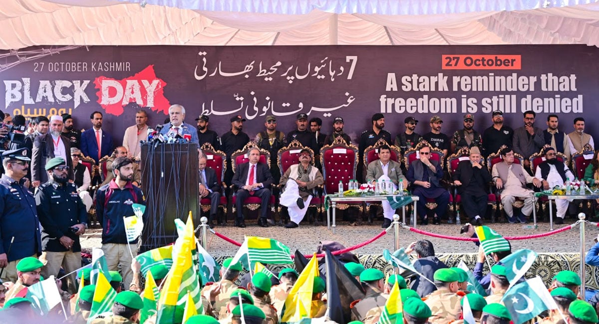 پاکستان کا یوم سیاہ پر کشمیریوں کی سیاسی اور سفارتی حمایت کا اعادہ